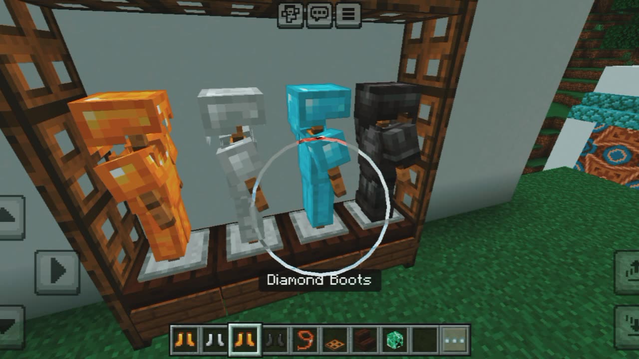 Minecraft wardrobe|