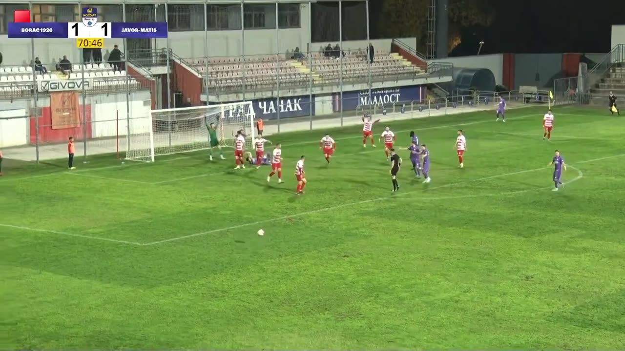 Prva liga Srbije 2023 24 - 26.Kolo OFK VRŠAC – DUBOČICA 00