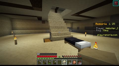 Minecraft. Hanging out Building Stuff.