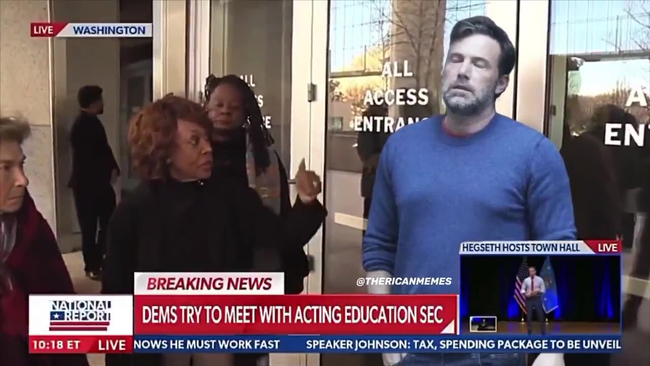 Ben Affleck at DOGE - SO FUNNY