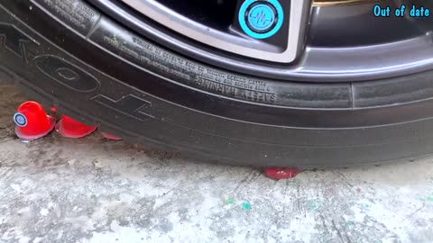 🍓 Funny Crushing Experiment Jelly vs Car! Crushing Crunchy, Soft Things with Car! 💦