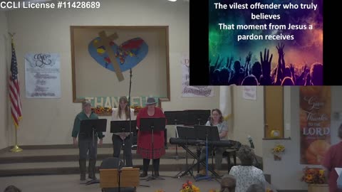 Sunday Service at Moose Creek Baptist Church, 10/12/2025