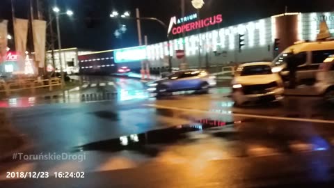 Kolizja na ul. Stanisława Żółkiewskiego