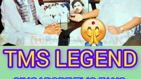 ONE SUN ONE TMS LEGEND M.THIRAVIDA SELVAN SINGAPORE 2025