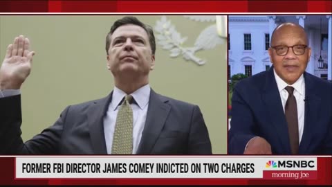 MSNBC is now gravely warning that the indictment of James Comey "may ruin his life for a time."