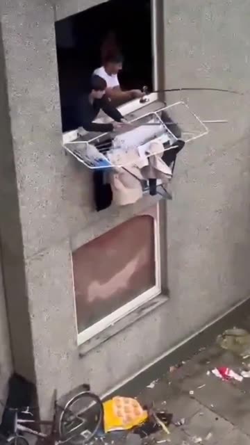 In Germany, immigrants fish rats out of windows for lunch. We thought we'd seen it all,