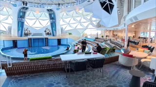 Quick Look of AquaDome at Star of the Seas Deck 15!