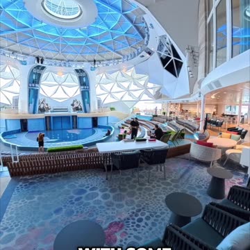 Quick Look of AquaDome at Star of the Seas Deck 15!