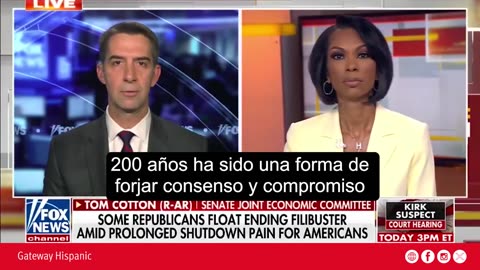 Tom Cotton: we need 5 more Democrats to come to their senses and open the government