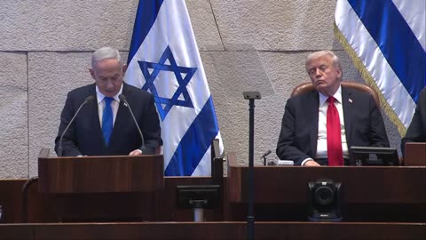 Trump Delivers Remarks to the Israeli Knesset Amid Historic Peace Deal with Hamas
