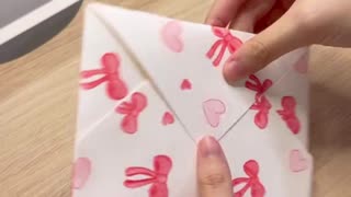 make an envelope with me💌