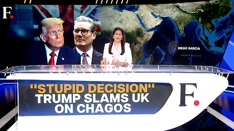 Trump Slams the UK for "Stupid" Diego Garcia Decision