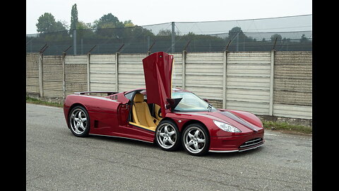 This Six-Wheeled Supercar Is A Rare Italian Engineering Marvel