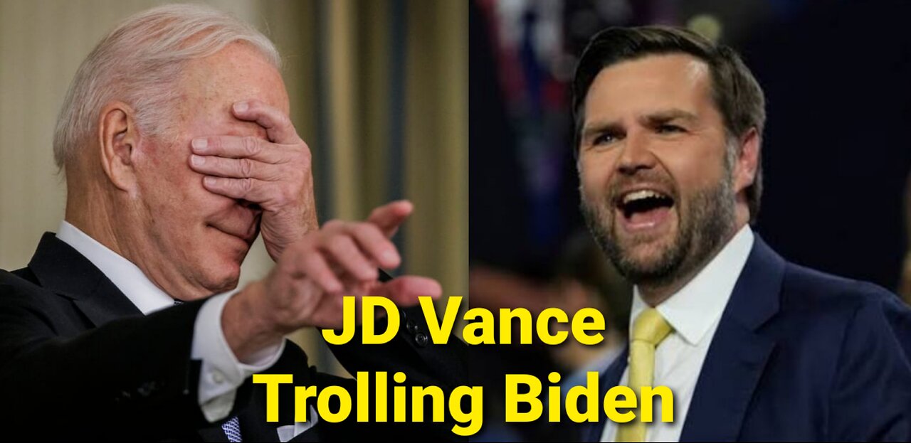 Vance ROASTS Biden: Just Waiting to Croak – Epic Troll Goes Viral!