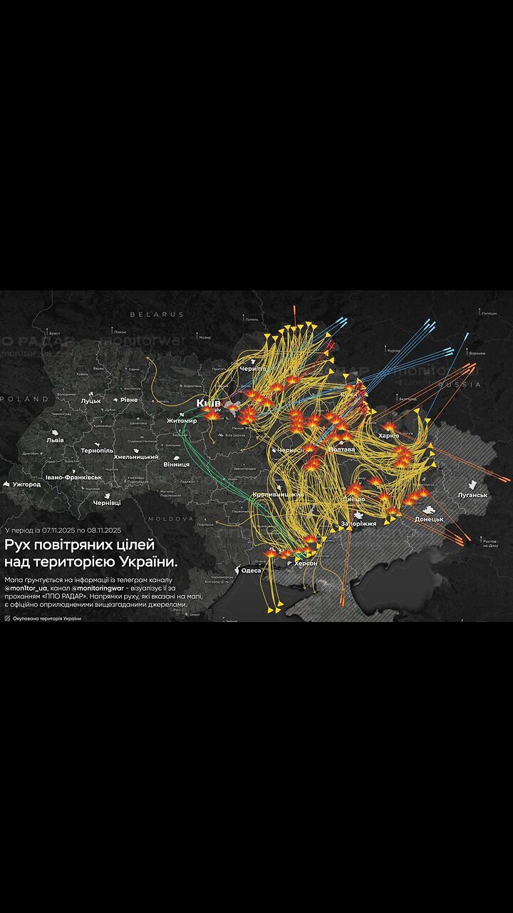 Video of Shahed drone attacked residential building in Dnipro…