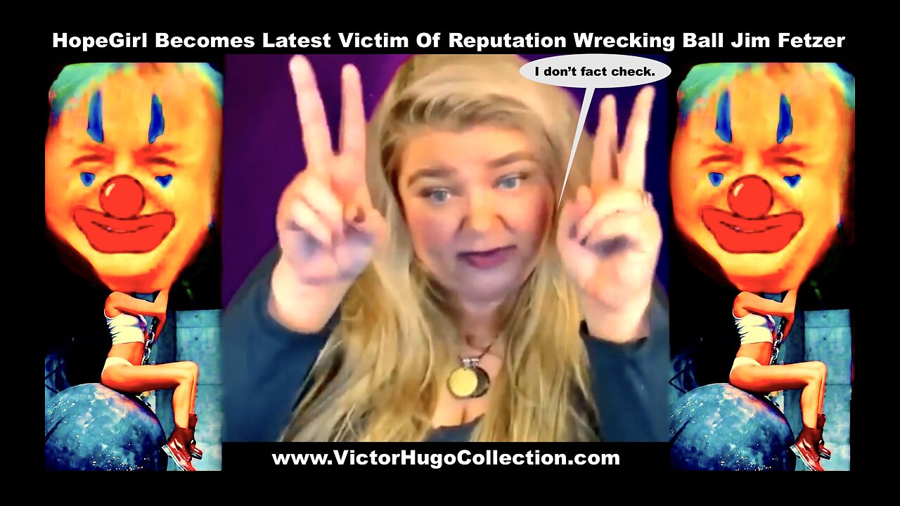 HopeGirl Latest Victim Of Reputation Wrecking Ball Jim Fetzer Destroys Her Credibility In 8 Minutes