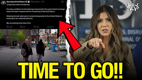 Somali 'Protected-Status' CANCELLED by HOMELAND!!