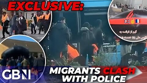 EXCLUSIVE: French Towns TERRORISED by mobs of smugglers and migrants as hundreds CLASH with police