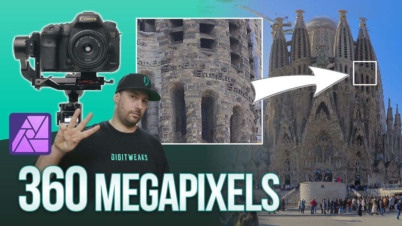 How to create High-Resolution Panoramas with the DJI Ronin RS3 Mini and Affinity Photo 2