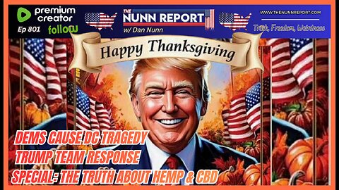 [Ep 801] Dems Setup & Disgusting Response to DC Tragedy | Giving Thanks With Rush