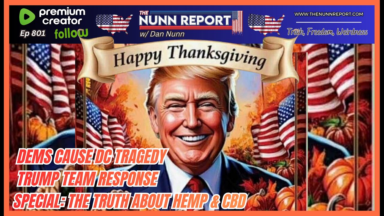 [Ep 801] Dems Setup & Disgusting Response to DC Tragedy | Giving Thanks With Rush