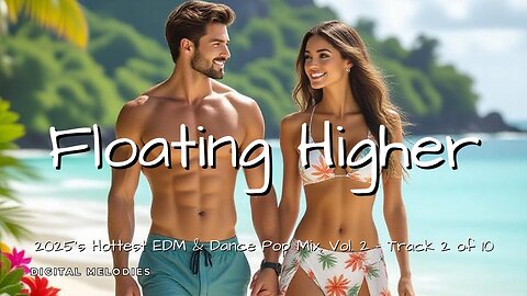 *Live Stream * FLOATING HIGHER (Starlight Fire 2025 Mix - track 2 of 10) * Digital Melodies