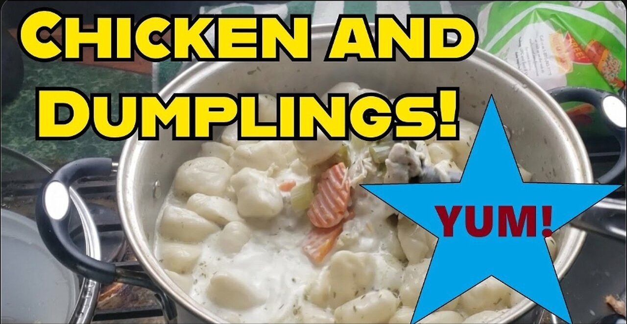 Chicken and Dumplings DELICIOUS Recipe YUM