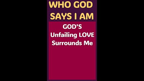GOD'S UNFAILING LOVE SURROUNDS ME #wordofgod #Jesus #God #strong #wisdom #spirituality #power #love