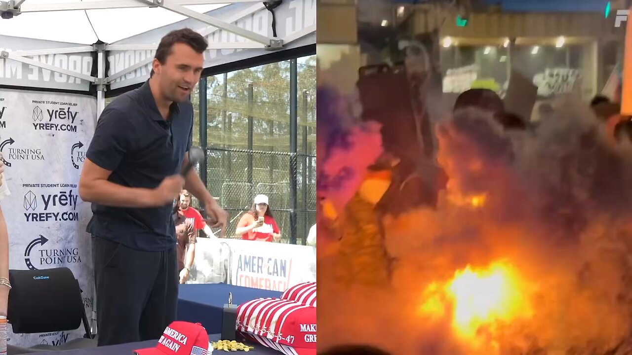 The left is the party of violence and chaos