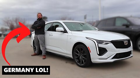 Germany NEVER Wins Anything! //2026 Cadillac CT4 Sport//