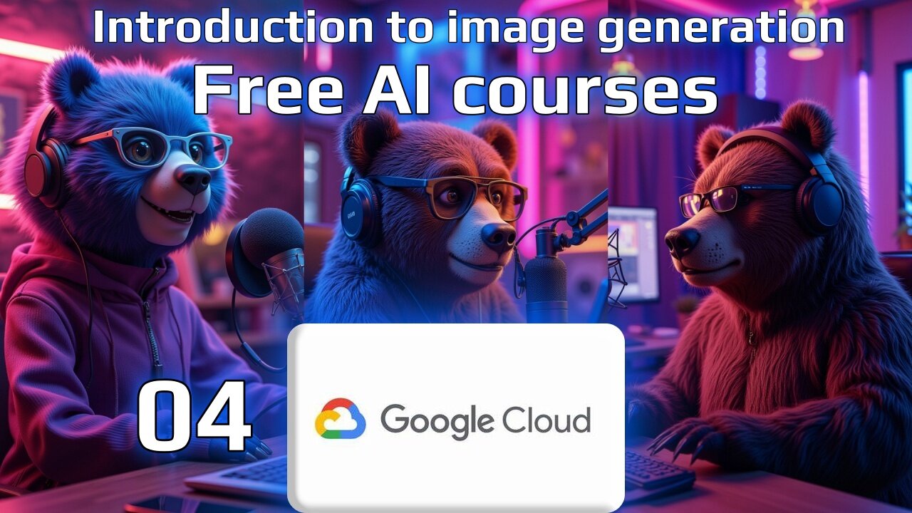 FREE AI COURSE 04 from GOOGLE CLOUD with the AI ​​BEARS