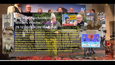 Das Monsterchristkind – Winters Woche Folge 100 - 28.12.2025 KONTRAFUNK