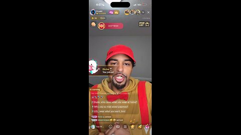 DROSKI GINGERBREAD MAN HOLIDAY BIGO LIVE STREAM