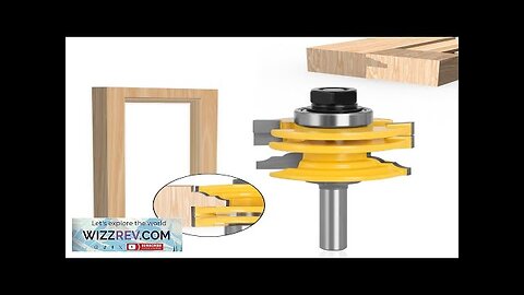 LAVIE 1/2 Inch 8mm 12mm Shank Ogee Rail and Stile Router Bit Review