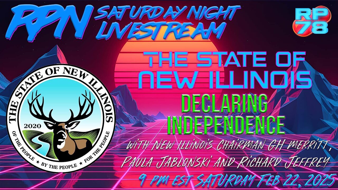 Declaring Independence With The State of New Illinois on Sat Night Livestream