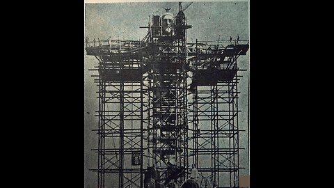 Construction of Brazil's symbol - the Christ the Redeemer Statue, 1930s