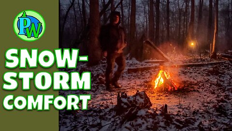 Solo Snowstorm Comfort: Solitude and Wonder at Appalachia’s Indian Tree