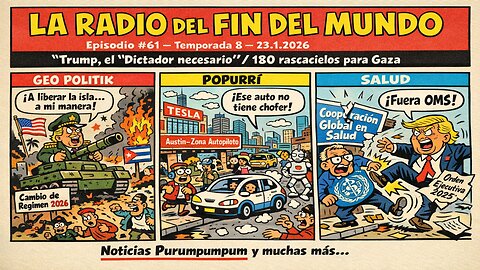 Trump, el "dictador necesario”/ 180 rascacielos para Gaza- 23.1.2026