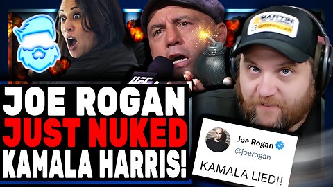 Joe Rogan Just DESTROYED Kamala Harris! Reveals The REAL Reason She Didn't Appear On JRE Podcast!