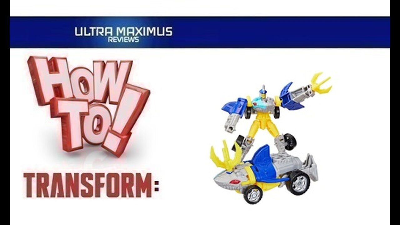 🔥 How to Transform Cyber Changers Sky-Bite | Transformers Cyberworld