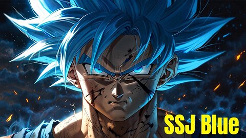 Goku's BLUE Power Transformation: Karaoke Song (Dragon Ball Super) I DRAGON BALL