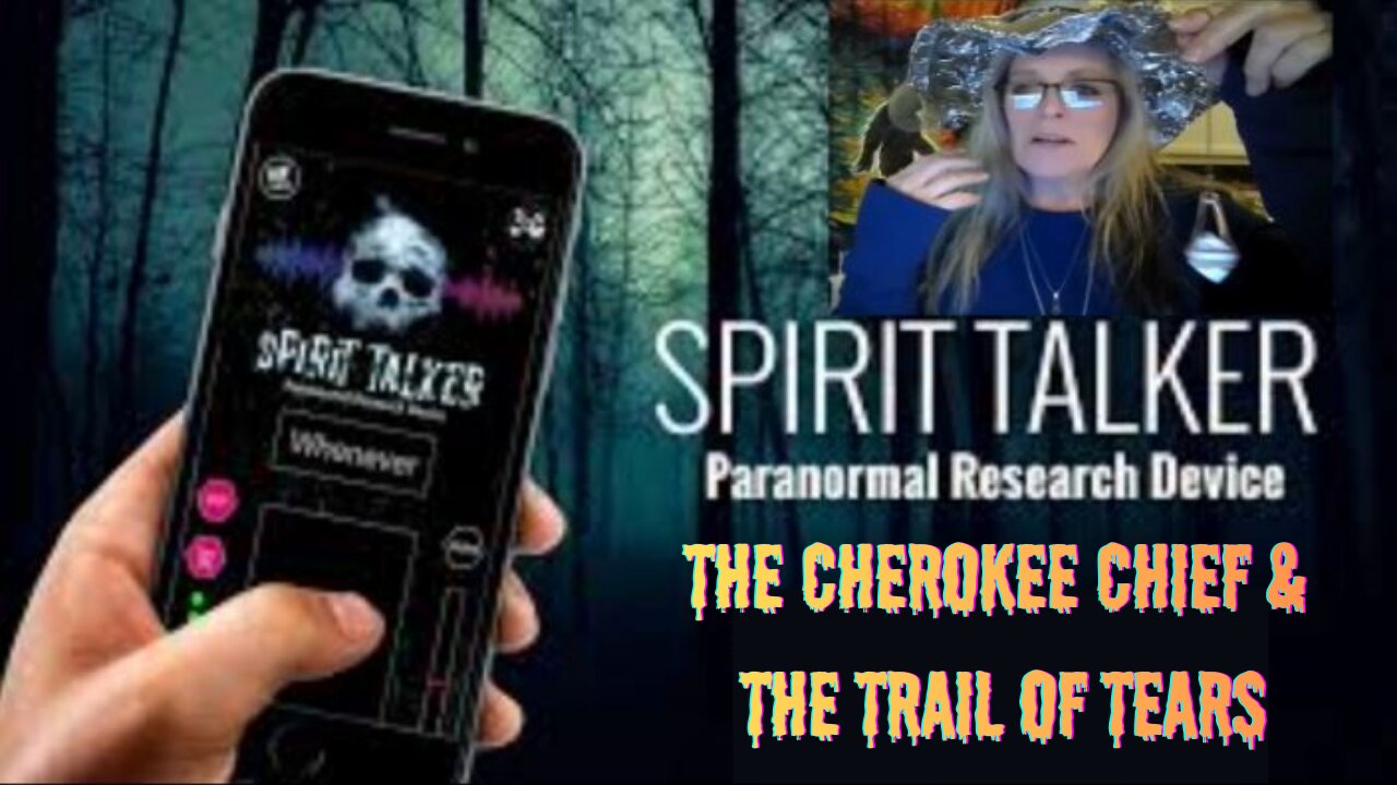 Connecting to & Crossing over a Cherokee Chief from the Trail of Tears.