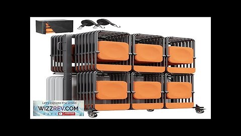 Folding Chair Rack Cart for 84 Chairs/ 12 Tables+42 Chairs of 800 Review