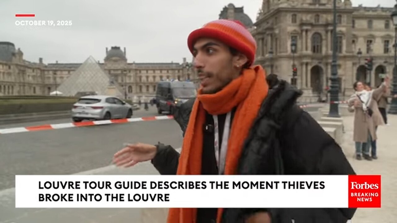Louvre Tour Guide Describes His Account Of Chaotic Moment When Robbers Broke Into Louvre