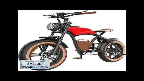 Hidoes 1200W Electric Bike for Adults 26" Fat Tire Ebike with 48V Review