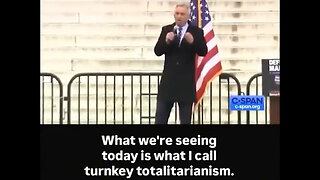 Powerful Speech against Totalitarian AI NWO by RFK Jr. (Suspected AI-NWO, Satellite-Hoax Gatekeeper)