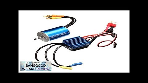 2838 Sensorless Waterproof Motor 3600/4500KV 35A ESC For 1/12 1/14 Cars Review