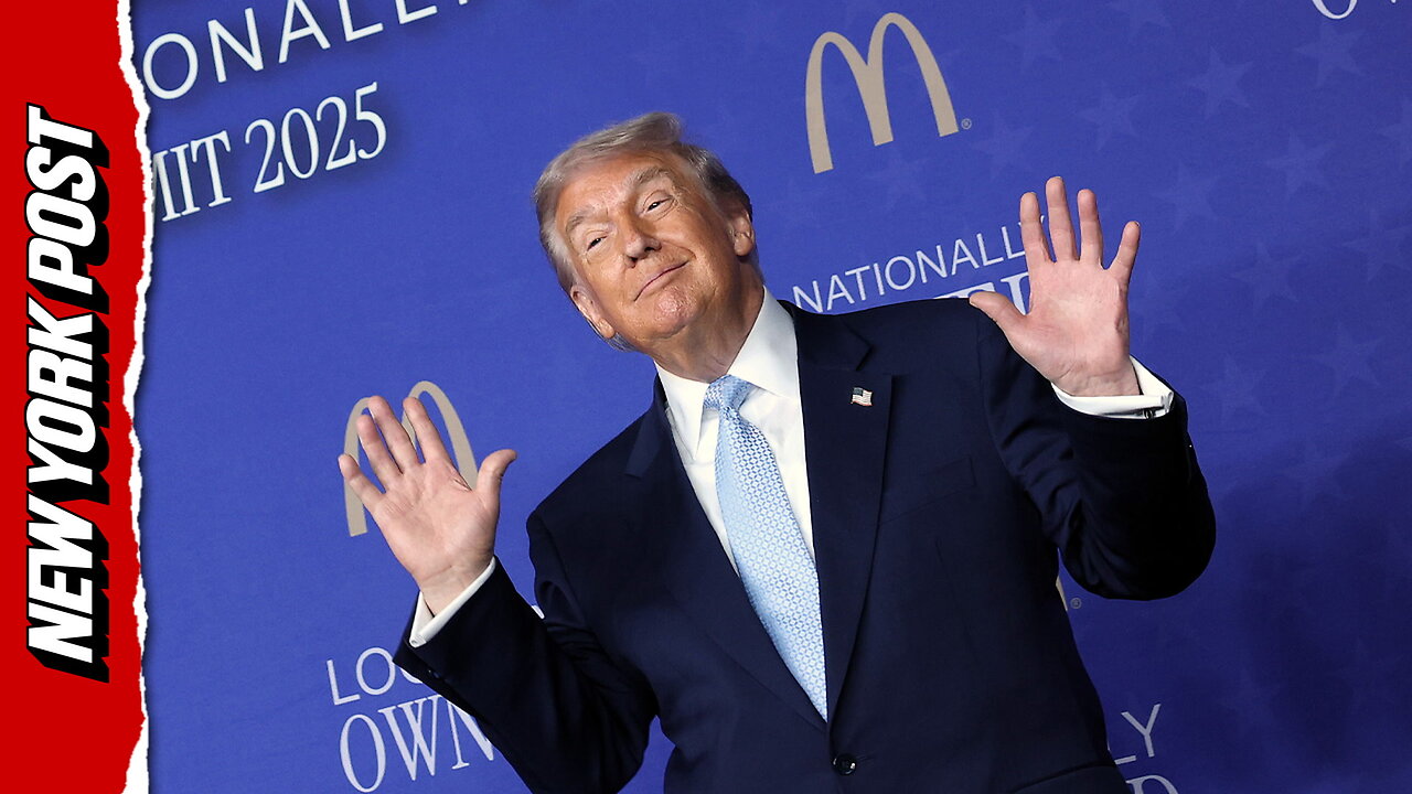Trump praises McDonalds: Golden arches are as recognized as the American flag