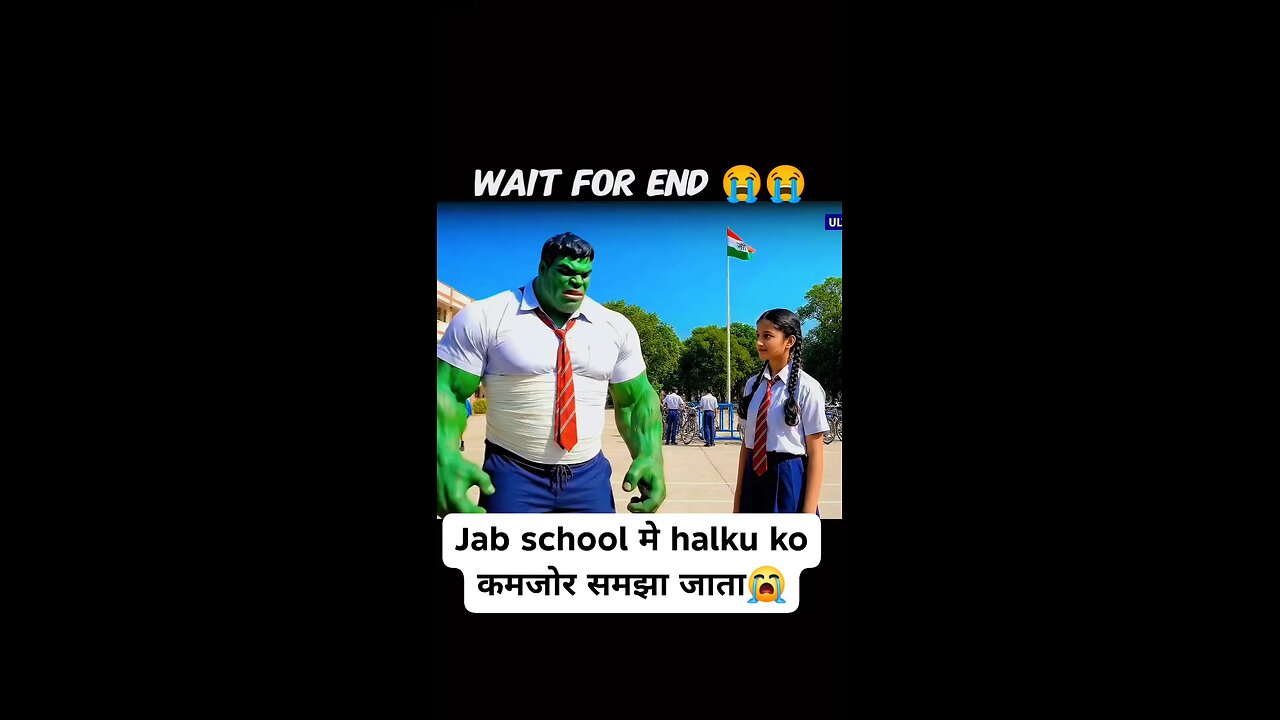 When Hulk Becomes the School Topper! 😂🔥