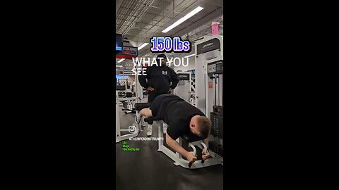 150lbs Leg Curls (Lite) | #fitness #shorts #hamstrings 💪🦵